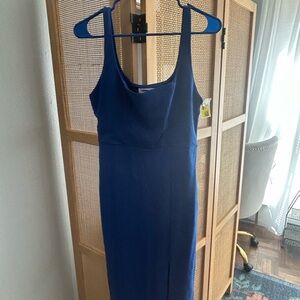 Socialite Royal Blue Midi Dress